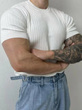 Men T-Shirts Gym Sports