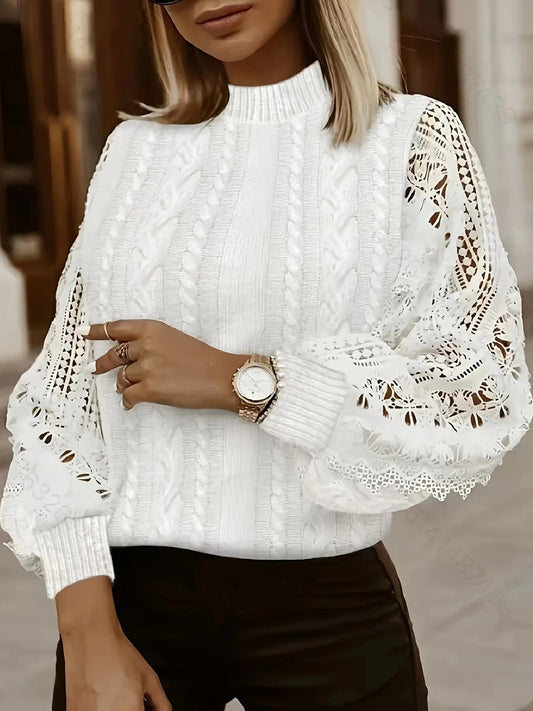 Elegant Lace Patchwork