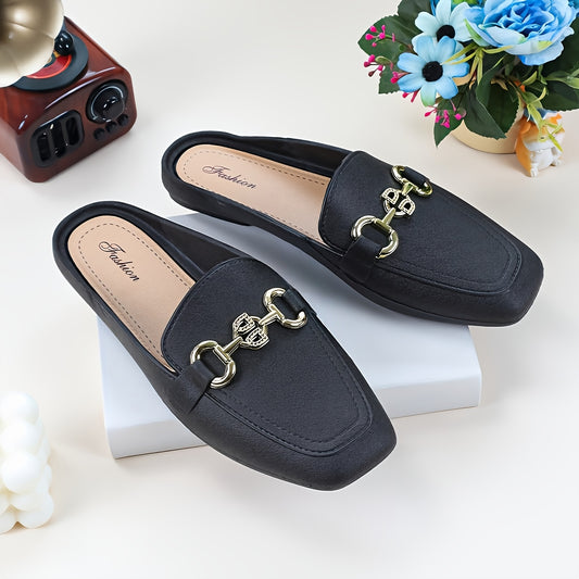 Slip Moccasin-Style Flats
