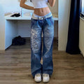 Straight Pants Trousers