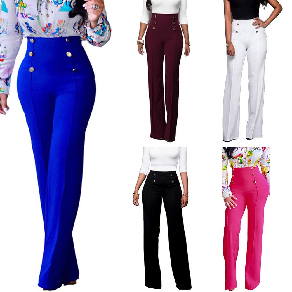 women pants high waist long pants - keikeishopping