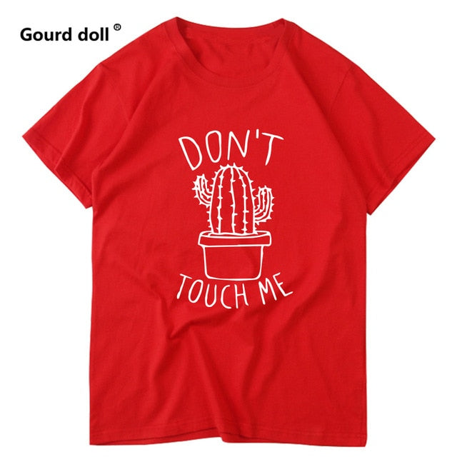 Women's T-Shirt Cotton Funny Round neck - keikeishopping