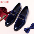 Men Dress Shoes Shadow Patent Leather - keikeishopping