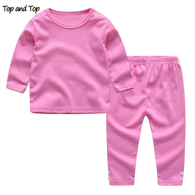 Top and Top Fashion Cute Infant Newborn Baby Girl Clothes Hooded Sweatshirt Striped Pants 2pcs Outfit Cotton Baby Tracksuit Set - keikeishopping