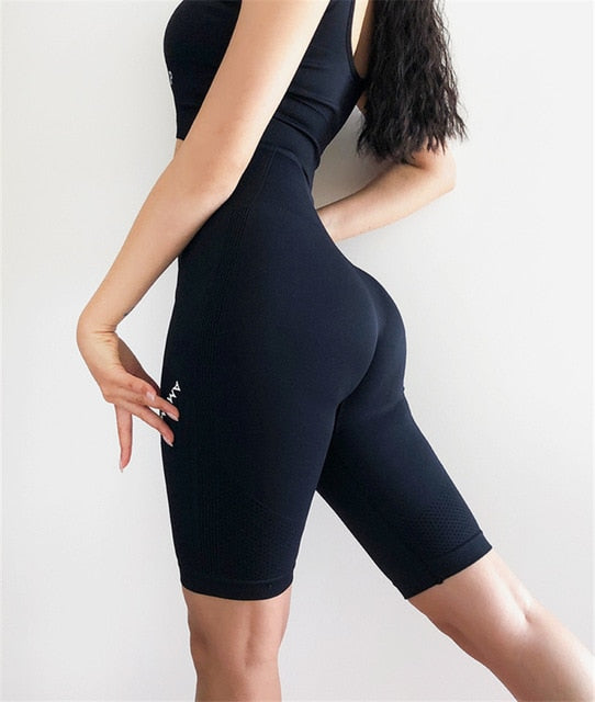 Women's Sports Pants Seamless Leggings Women Fitness Tummy Control Pants Sports Leggings Gym High Waist Skinny Leggings - keikeishopping