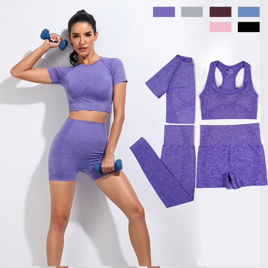 Women Vital Yoga Set Workout Shirts Sport - keikeishopping