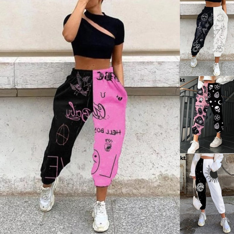 Women Fashion High Waist Wide Leg - keikeishopping