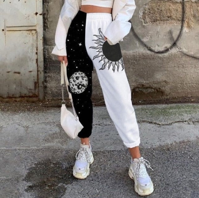 Women Fashion High Waist Wide Leg - keikeishopping