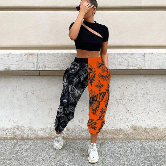Women Fashion High Waist Wide Leg - keikeishopping