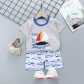 Unni-yun Casual Baby Kids Sport Clothing Plaid Lion Clothes Sets for Boys Costumes 100% Cotton Baby Clothes 6M -4 Years Old - keikeishopping
