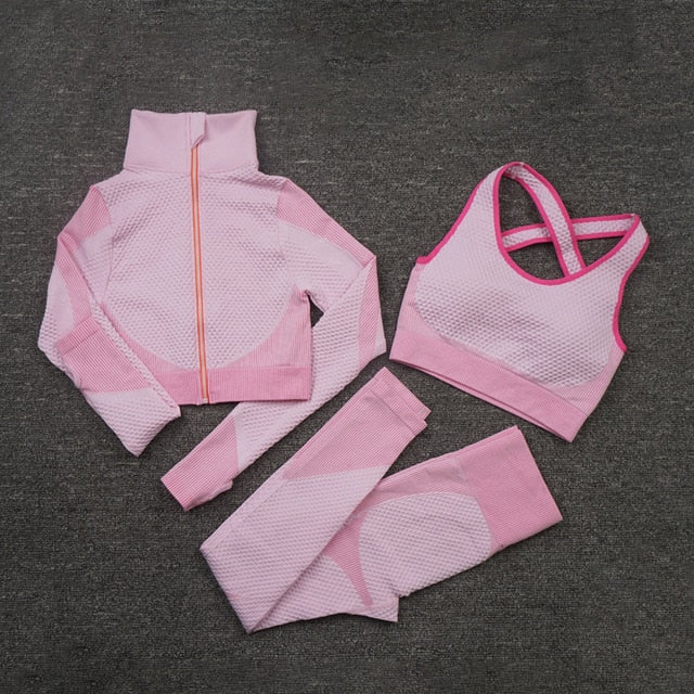 Women Yoga Sets Female Sport Gym suits - keikeishopping
