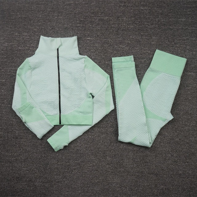 Women Yoga Sets Female Sport Gym suits - keikeishopping