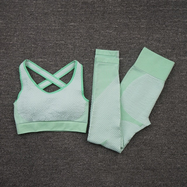Women Yoga Sets Female Sport Gym suits - keikeishopping