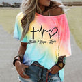 Women Half Sleeve Harajuku Graphic - keikeishopping