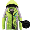 Winter Thicken Warm Fleece Padded Child Coat Double-deck Windproof Boys Girls Jackets Children Outerwear For 3-14 Years Old