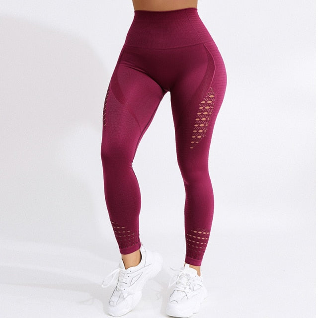 Women High Waist  Yoga Leggings