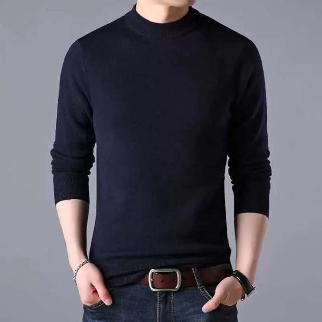 Sweater Man Spring Autumn Winter 2021 Men Fashion Warm Vintage Pullovers Sweaters Oversize Turtleneck Coat Hoodies Clothes