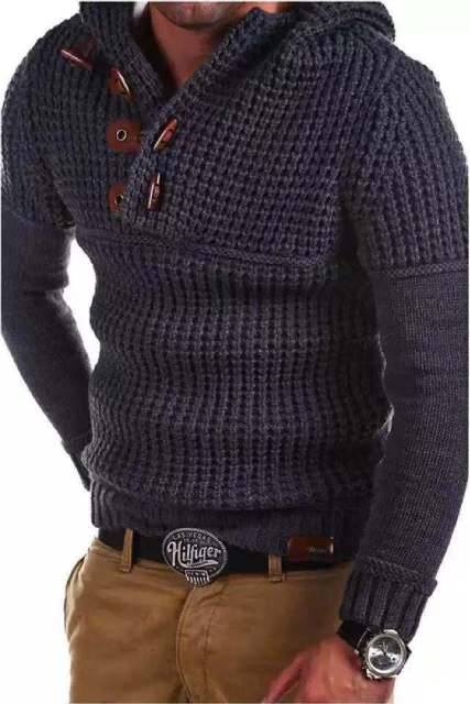 Sweater Man Spring Autumn Winter 2021 Men Fashion Warm Vintage Pullovers Sweaters Oversize Turtleneck Coat Hoodies Clothes