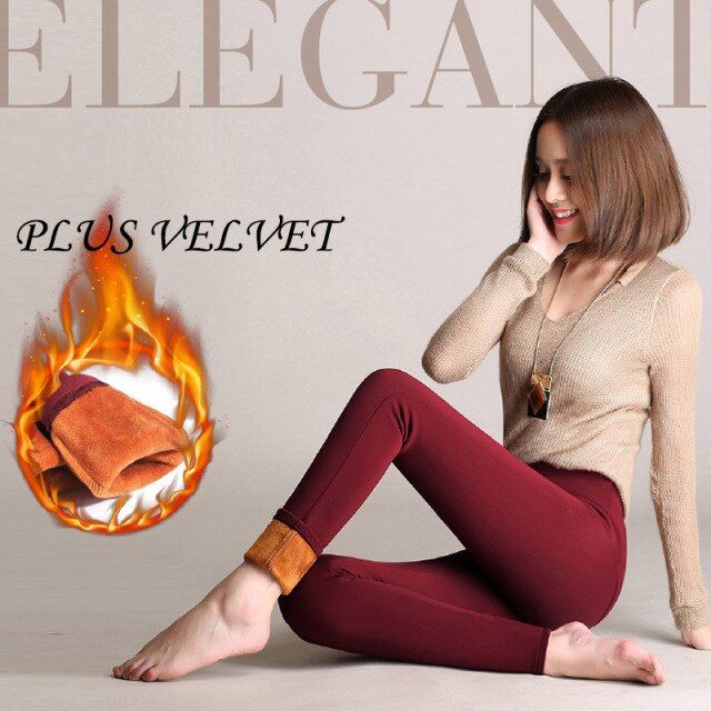 Vintage Plus Size Slim Long Trousers Women High Waist Stretch Leggings Sexy Leggings Office Casual Pencil Pants Women 7229 50